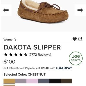 Ugg Dakota Slipper